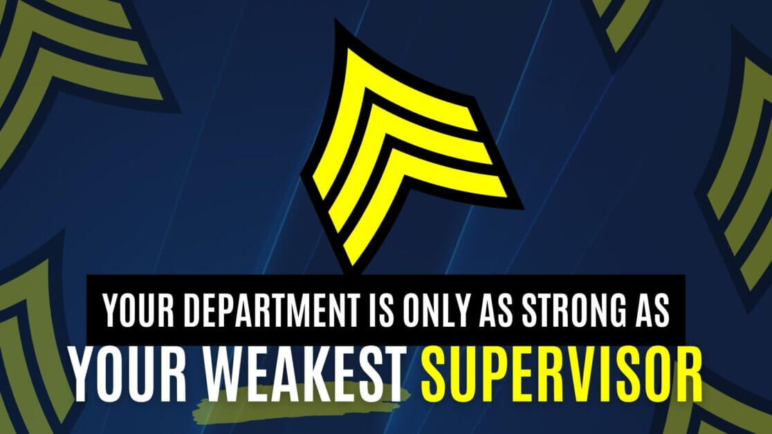 Police Supervisor Training